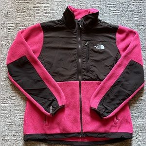 The North Face - Pink polar fleece jacket in very good used condition.  Size L.